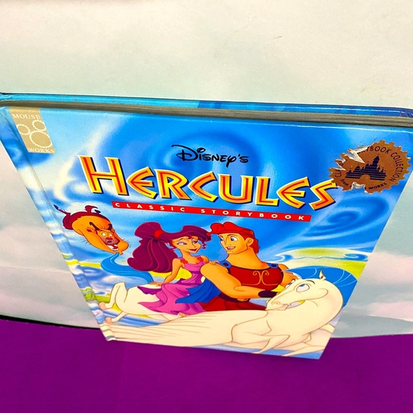 DISNEY’S VINTAGE 1997 HERCULES CLASSIC STORYBOOK HARDCOVER 95p GREAT CONDITION - Picture 13 of 16
